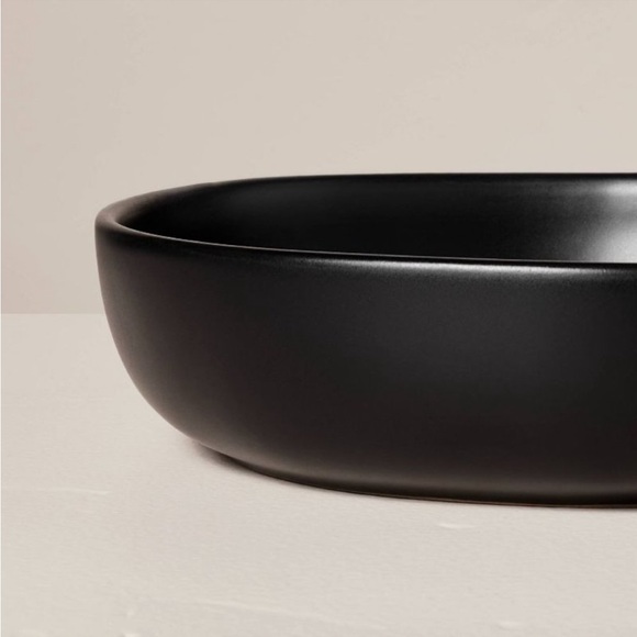 Hearth & Hand Magnolia 4pk 34oz Matte Stoneware Pasta/Grain Bowl Black - Picture 2 of 9